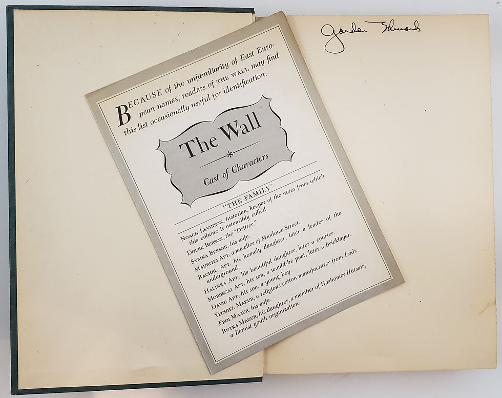 Thumbnail: THE WALL by John Hersey