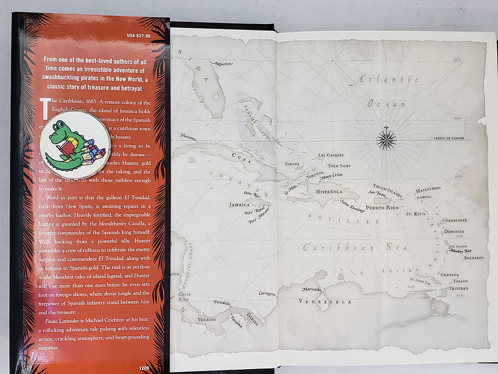 Thumbnail: Pirate Latitudes, a novel by Michael Crichton