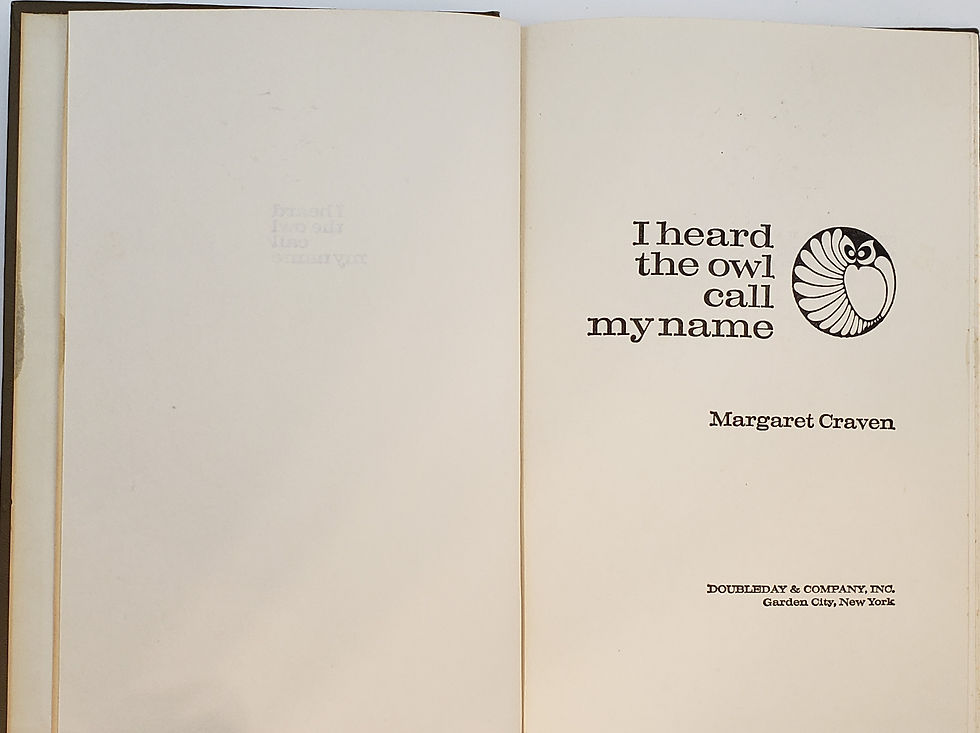 Thumbnail: I HEARD THE OWL CALL MY NAME by Margaret Craven