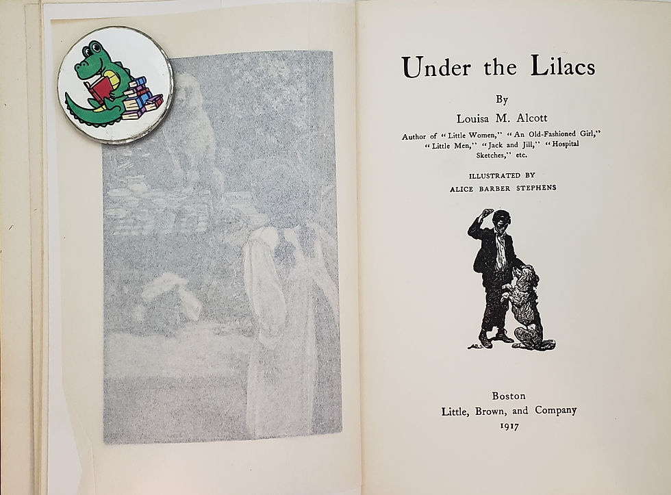 Thumbnail: Under The Lilacs by Louisa M. Alcott (author of Little Women)
