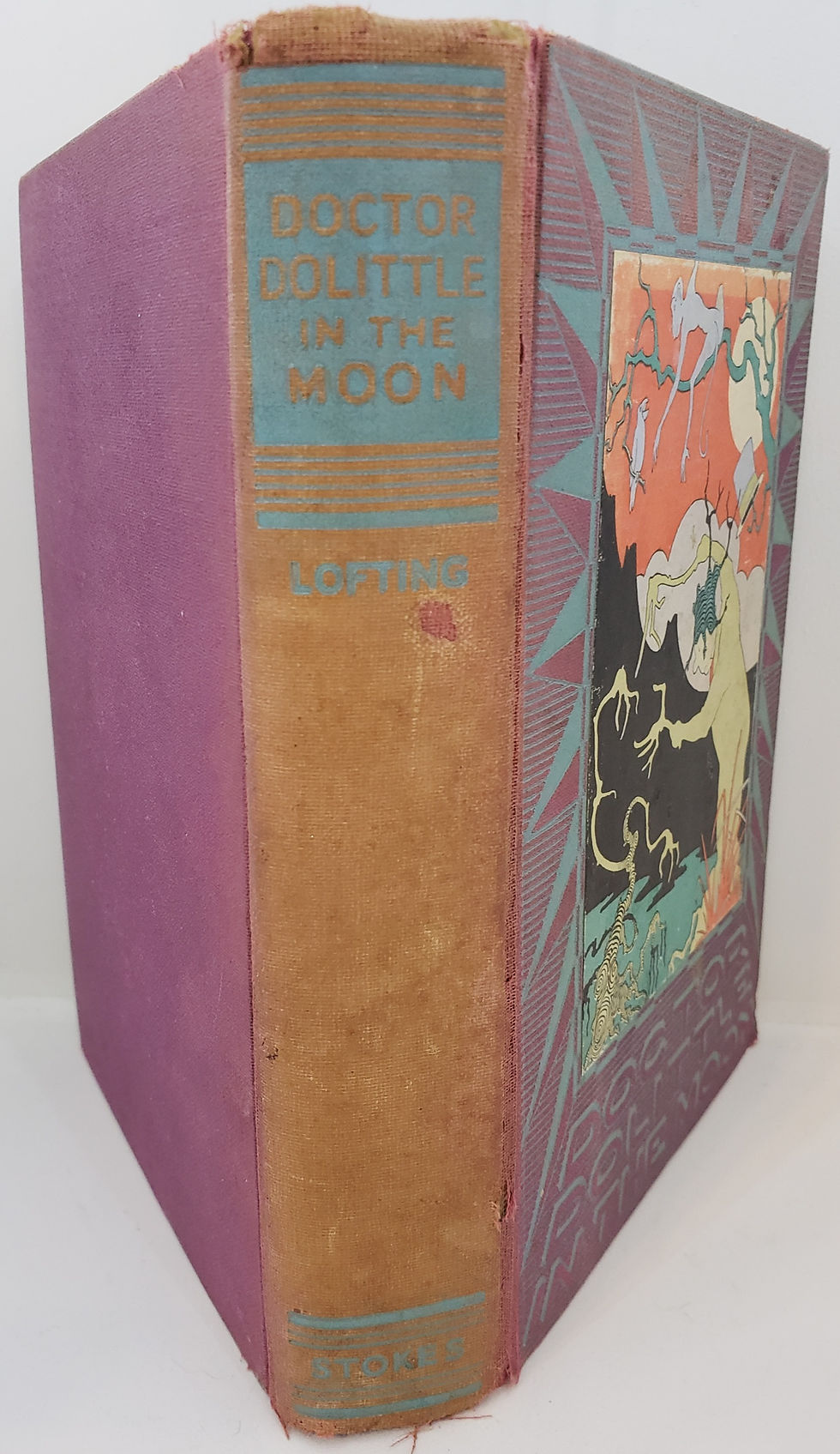 Thumbnail: DOCTOR DOLITTLE IN THE MOON, Told and illustrated by Hugh Lofting