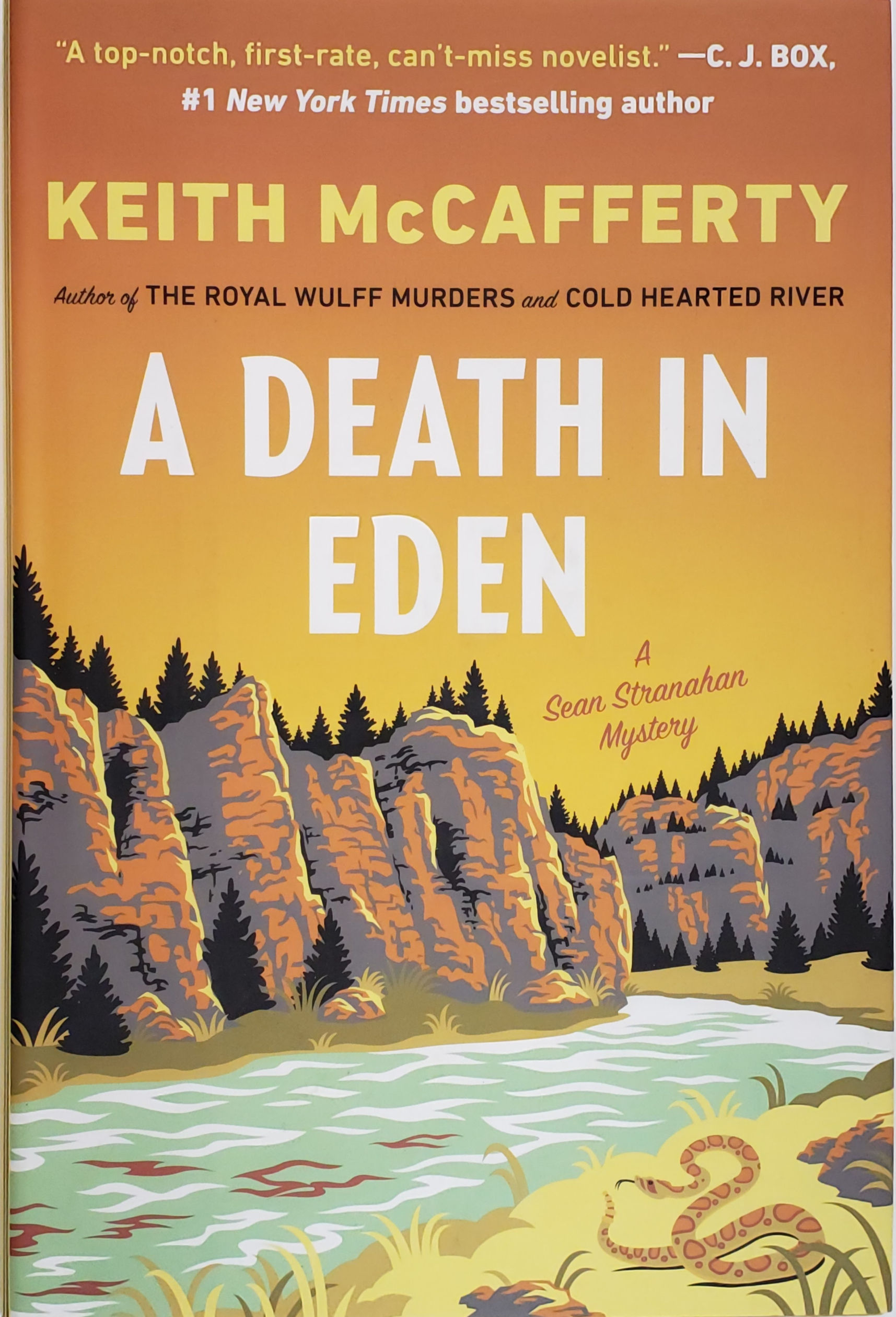 A DEATH IN EDEN, a Sean Stranahan Mystery by Keith McCafferty