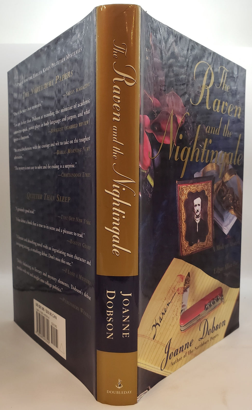 Thumbnail: THE RAVEN AND THE NIGHTINGALE, a modern mystery of Edgar Allan Poe