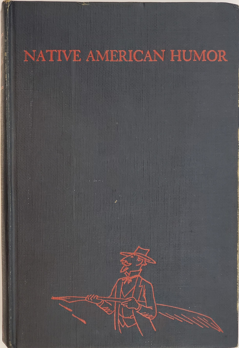 NATIVE AMERICAN HUMOR by James R. Aswell
