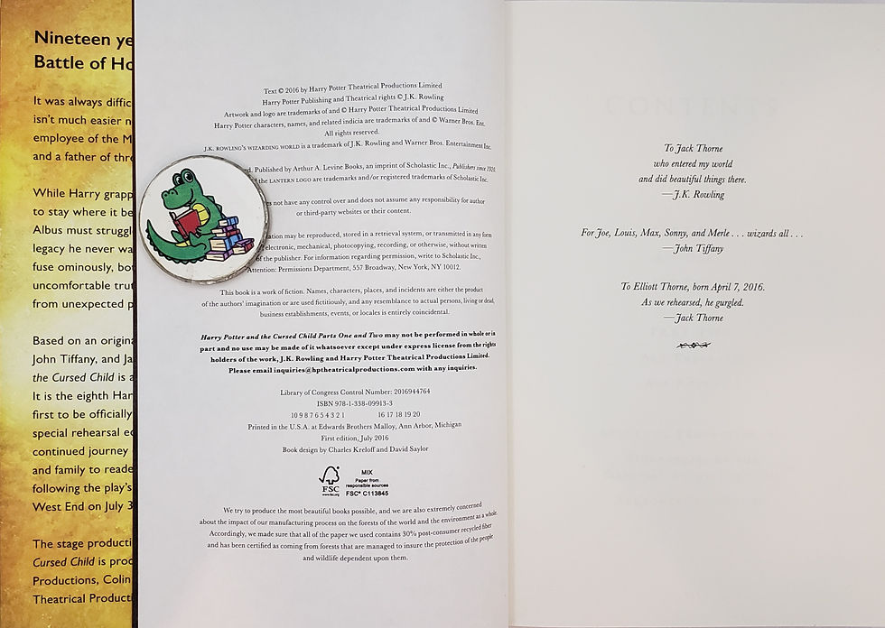 Thumbnail: Harry Potter and the Cursed Child: Parts One and Two by J.K. Rowling et.