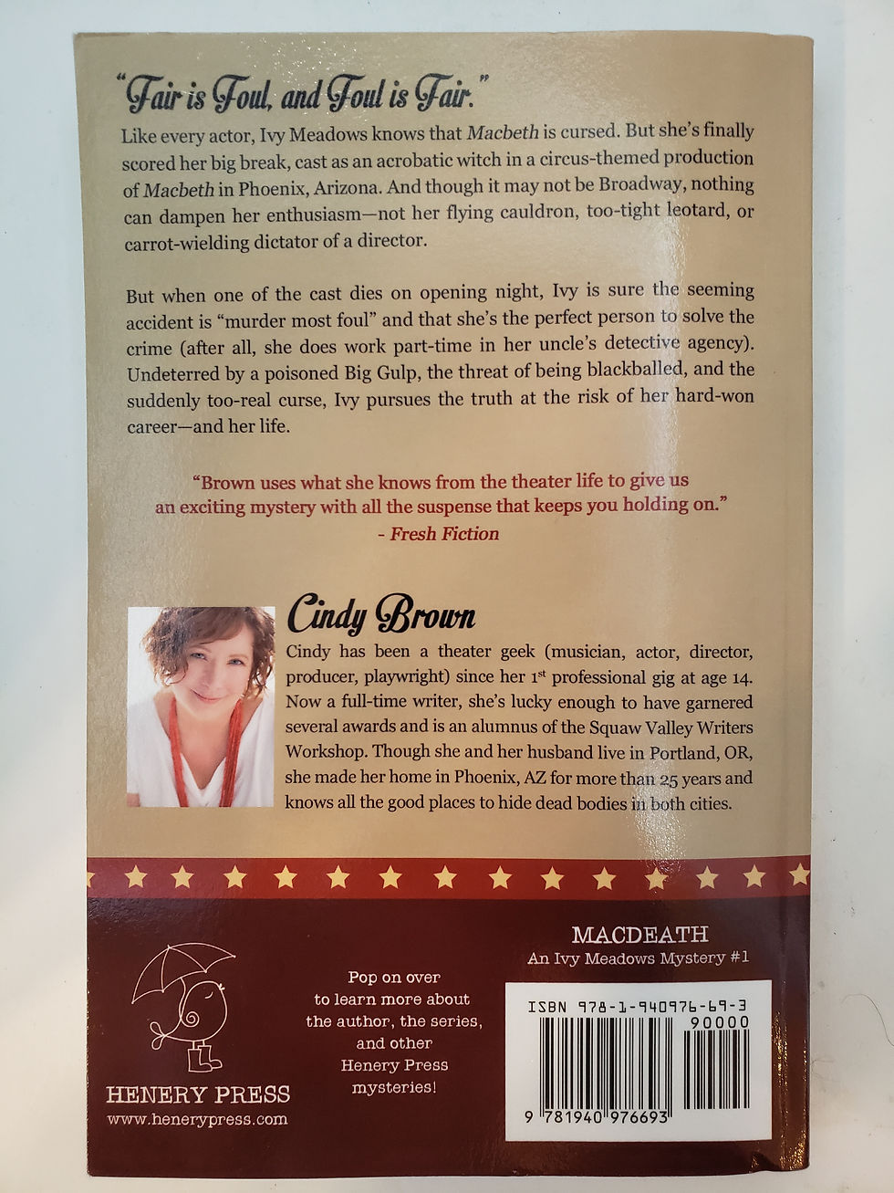 Thumbnail: Macdeath, An Ivy Meadows Mystery by Cindy Brown