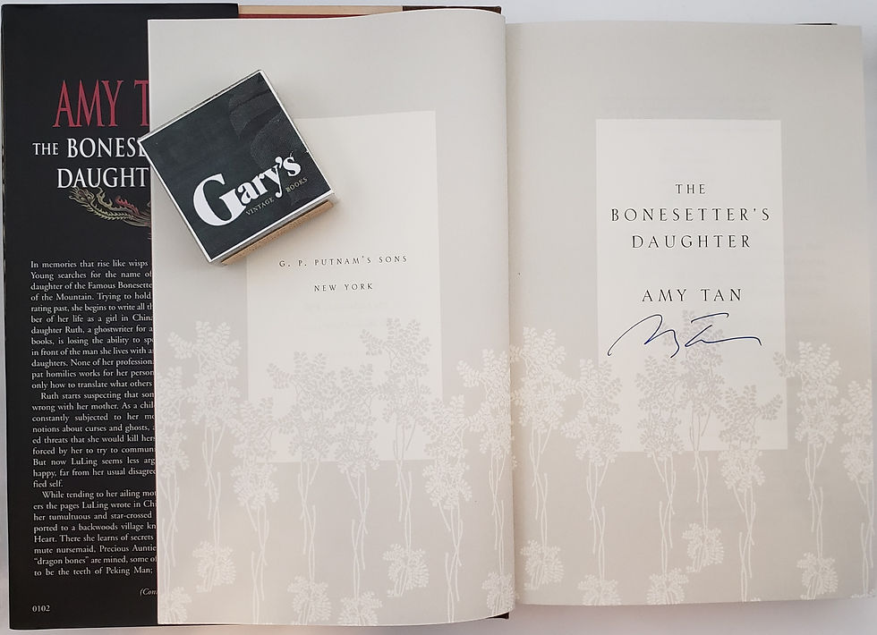 Thumbnail: THE BONESETTER'S DAUGHTER by Amy Tan