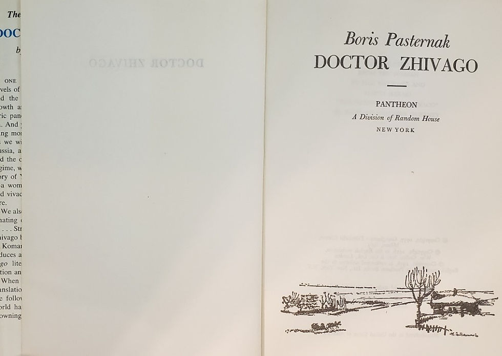 Thumbnail: Doctor Zhivago by Boris Pasternak
