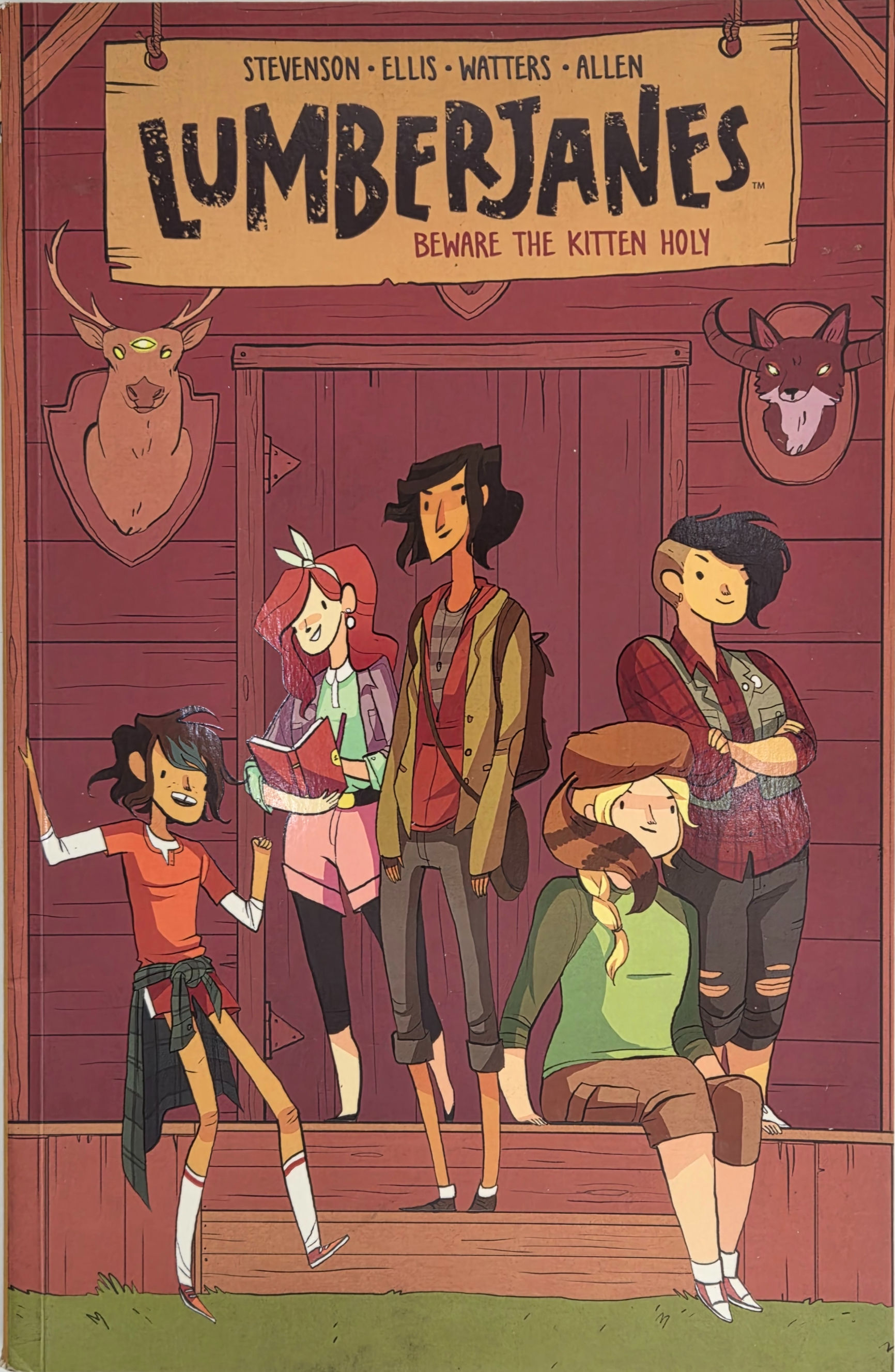 LUMBERJANES, Beware The Kitten Holy by Stevenson and Ellis