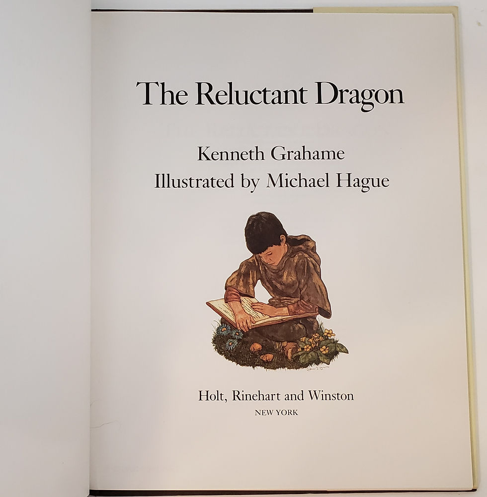 Thumbnail: THE RELUCTANT DRAGON by Kenneth Grahame
