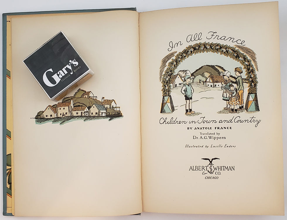 Thumbnail: IN ALL FRANCE, Children in Town and Country by Anatole France