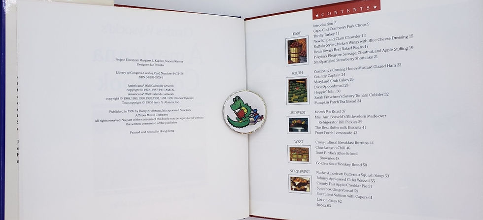 Thumbnail: CHARLES WYSOCKI'S AMERICANA COOKBOOK