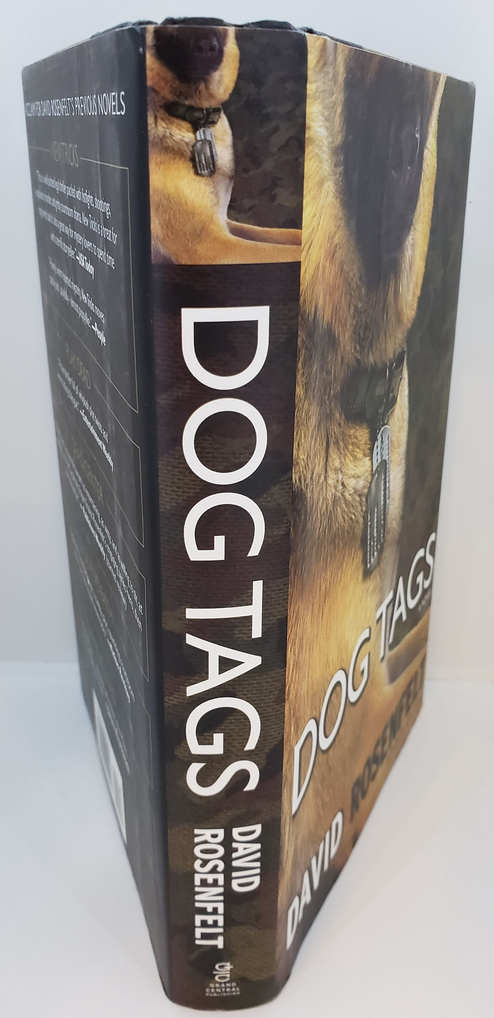 DOG TAGS, a novel by David Rosenfelt
