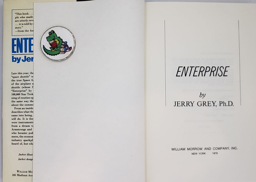 Thumbnail: ENTERPRISE by Jerry Grey, Ph.D., forward by Isaac Asimov