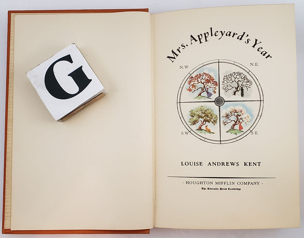Thumbnail: MRS. APPLEYARD'S YEAR by Louise Andrews Kent