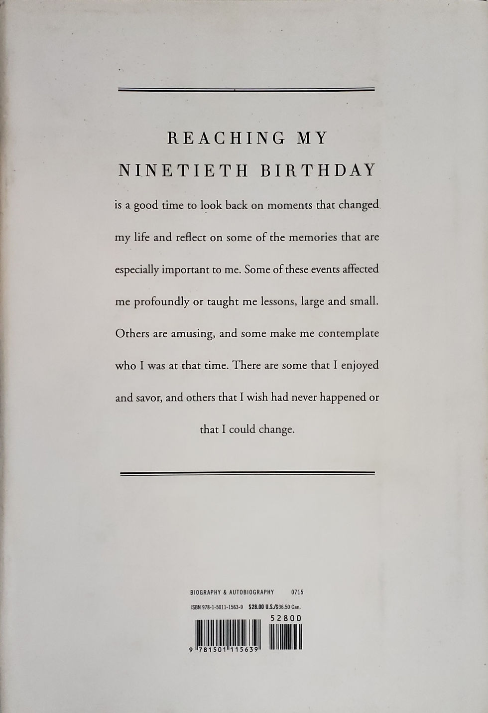 Thumbnail: A FULL LIFE: Reflections at Ninety by Jimmy Carter
