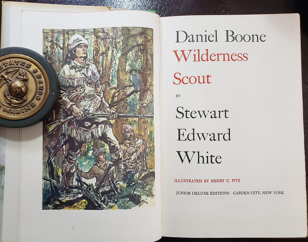 Thumbnail: DANIEL BOONE, WILDERNESS SCOUT by Stewart Edward White