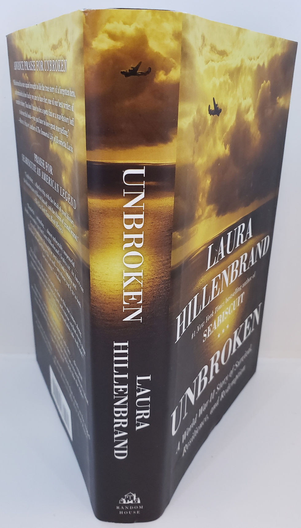 Thumbnail: UNBROKEN, a WWII story of survival, resilience, and... by Laura Hillenbrand