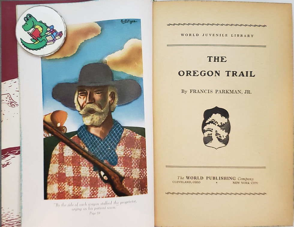 Thumbnail: THE OREGON TRAIL by Francis Parkman, Jr.