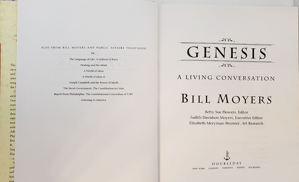 Thumbnail: GENESIS: A Living Conversation by Bill Moyers