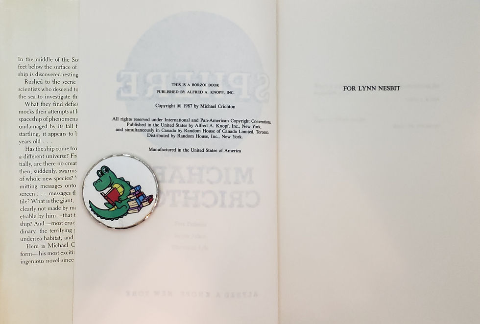 Thumbnail: Sphere by Michael Crichton