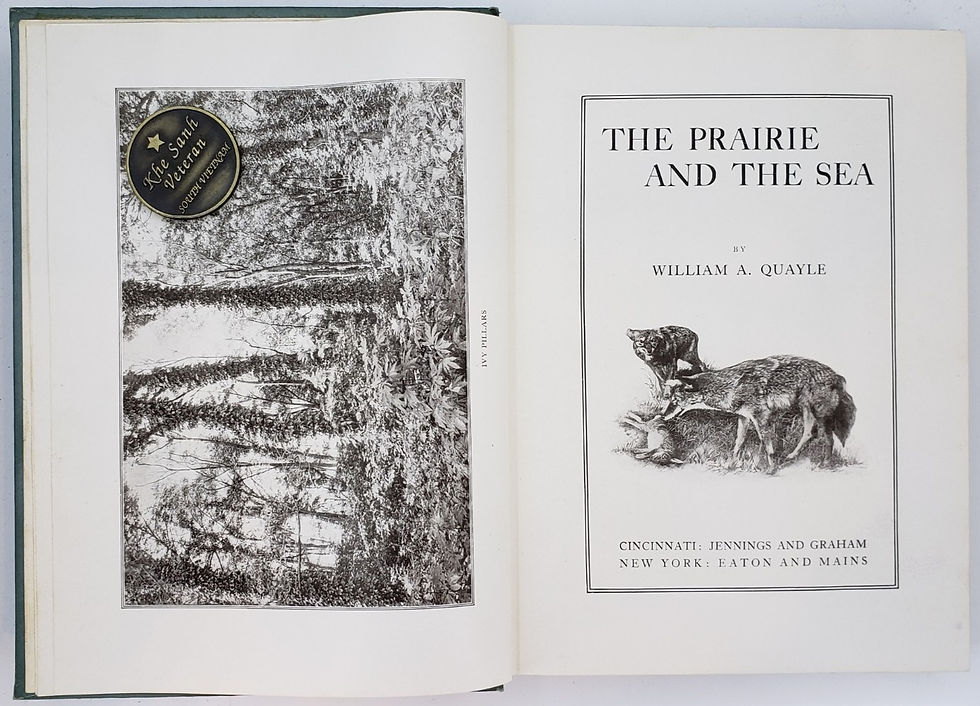 Thumbnail: THE PRAIRIE AND THE SEA by William A. Quayle