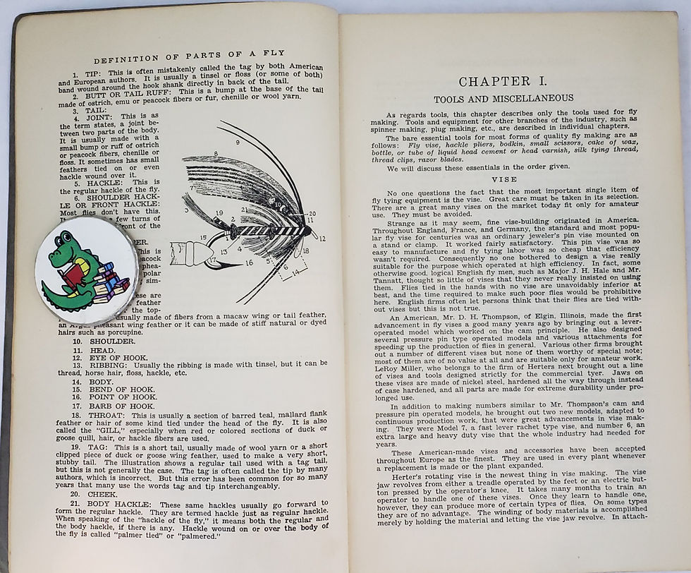 Thumbnail: Professional Fly Tying and Tackle Making Manual and Manufacturer's Guide