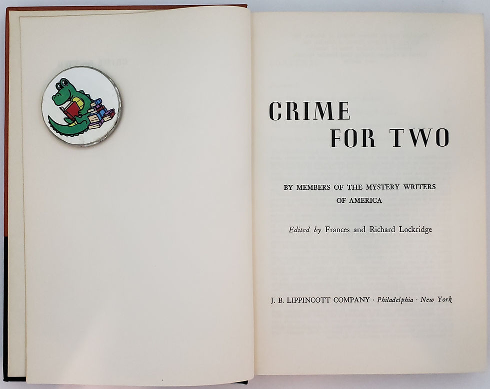 Thumbnail: Crime For Two by members of the Mystery Writers of America