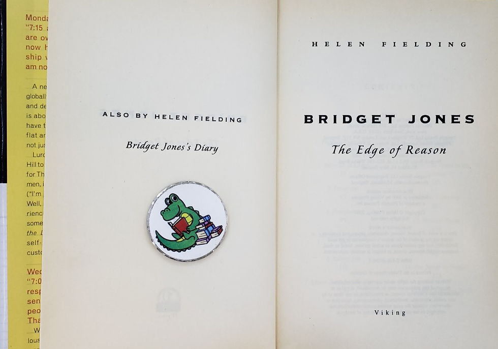 Thumbnail: BRIDGET JONES, the edge of reason by Helen Fielding