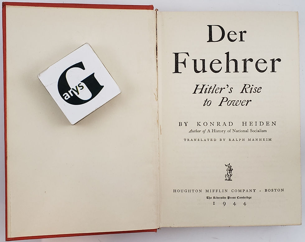 Thumbnail: DER FUEHRER: Hitler's Rise to Power by Konrad Heiden
