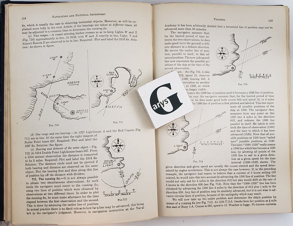 Thumbnail: NAVIGATION AND NAUTICAL ASTRONOMY by Commander Benjamin Dutton