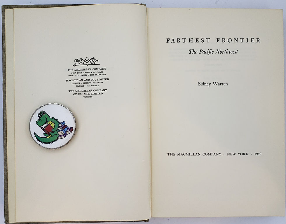 Thumbnail: FARTHEST FRONTIER, The Pacific Northwest by Sidney Warren