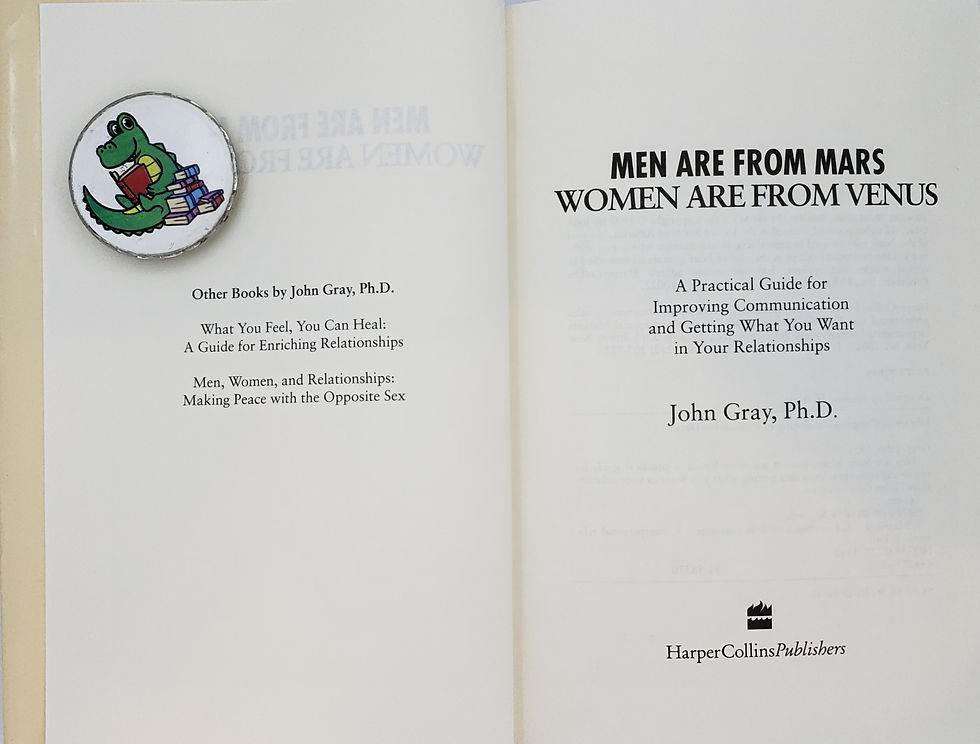 Thumbnail: MEN ARE FROM MARS, WOMEN ARE FROM VENUS by John Gray, Ph.D.