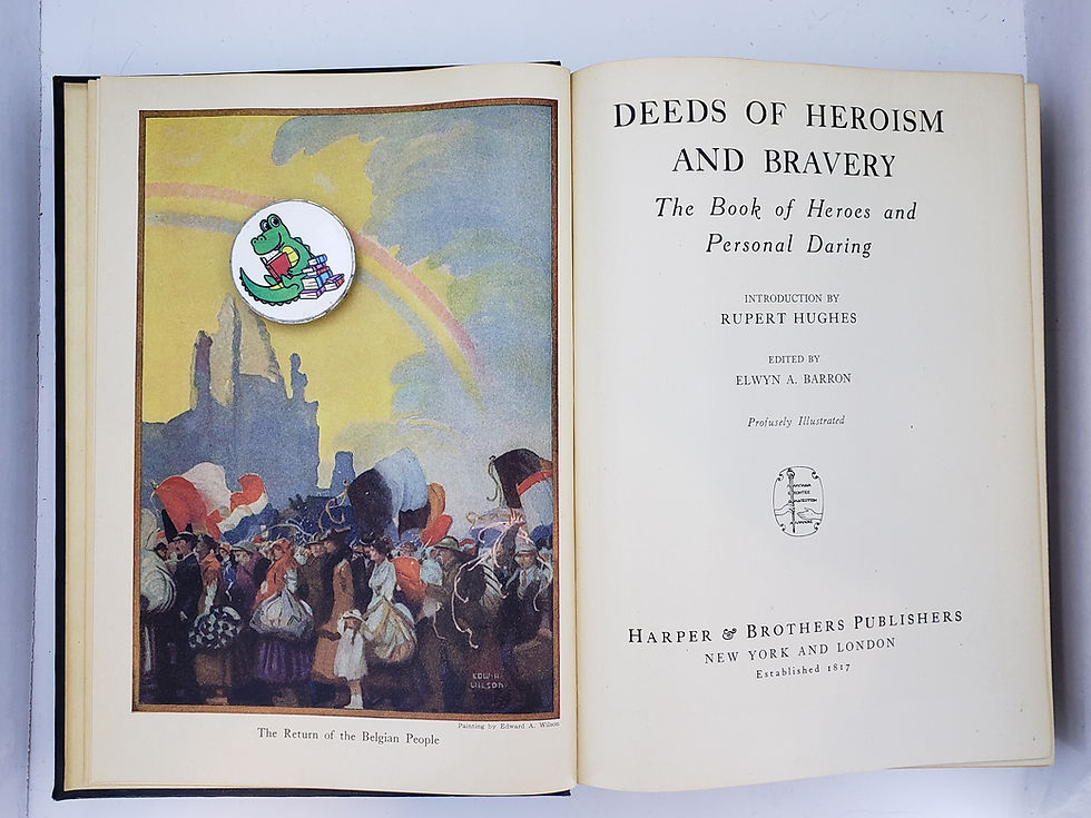 Thumbnail: Deeds of Heroism and Bravery: The Book of Heroes and Personal Daring