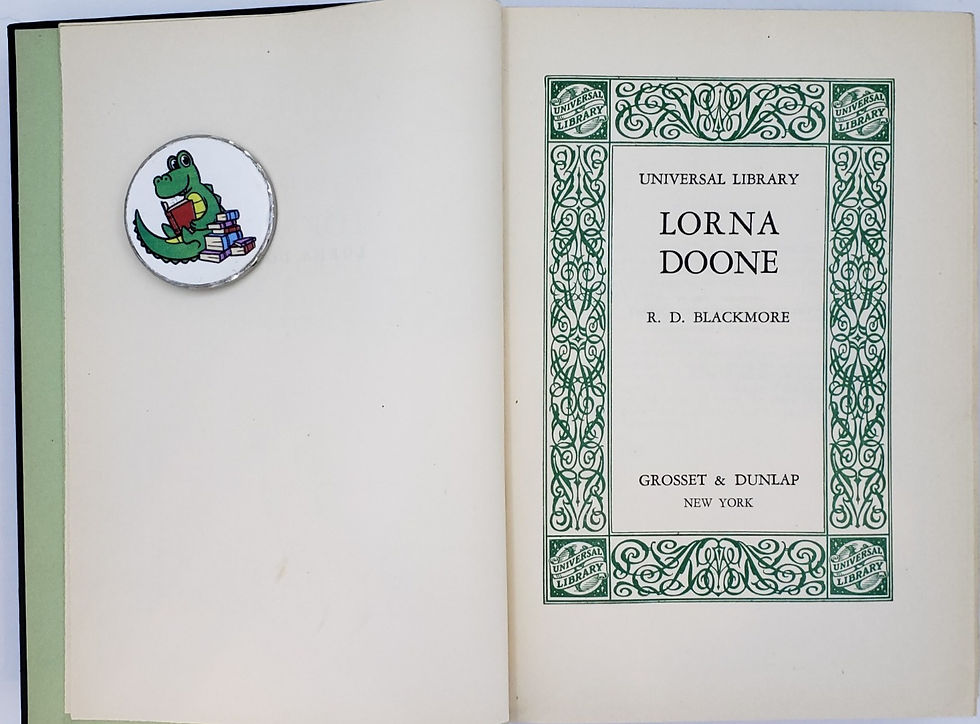 Thumbnail: LORNA DOONE by R.D. Blackmore