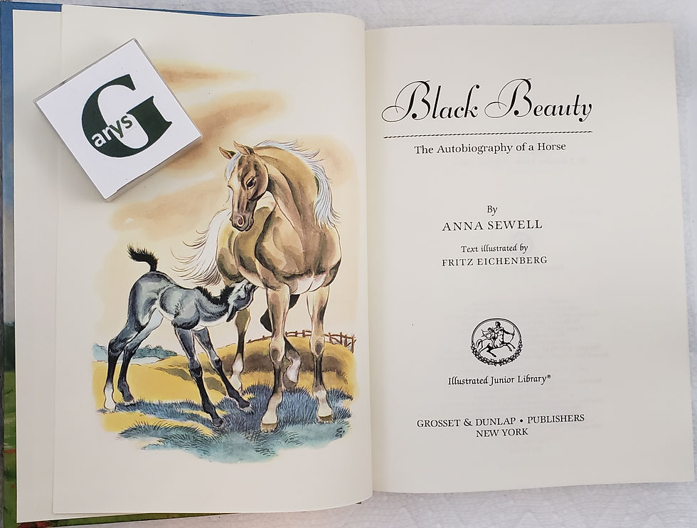 Thumbnail: BLACK BEAUTY, The Autobiography of a Horse by Anna Sewell