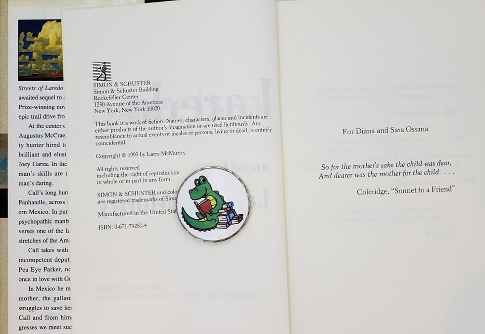 Thumbnail: STREETS OF LAREDO by Larry McMurtry