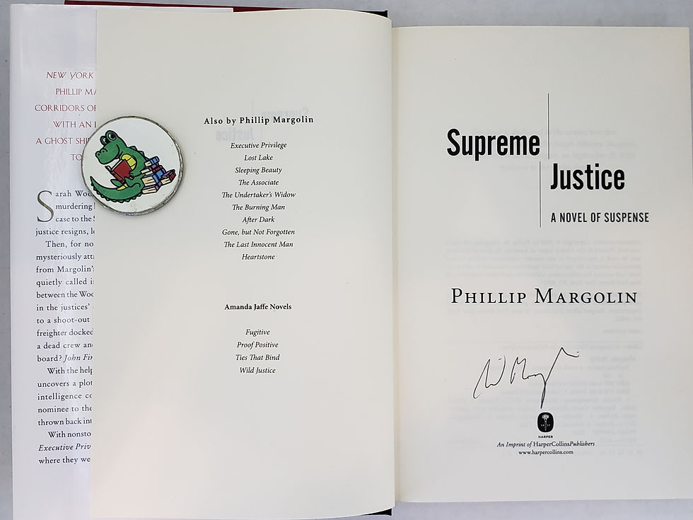 Thumbnail: Supreme Justice, a novel of suspense by Phillip Margolin