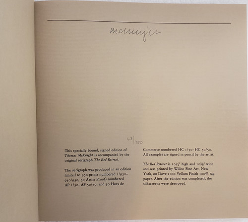 THOMAS McKNIGHT'S WORLD サイン入り版 (311/950) 【公式通販】