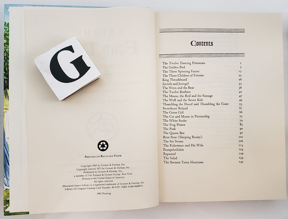 Thumbnail: GRIMMS' FAIRY TALES by The Brothers Grimm