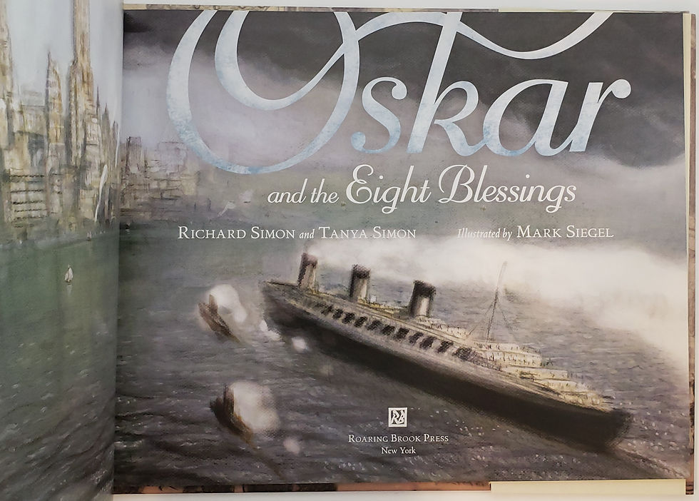 Thumbnail: OSKAR and the Eight Blessings by Richard Simon and Tanya Simon