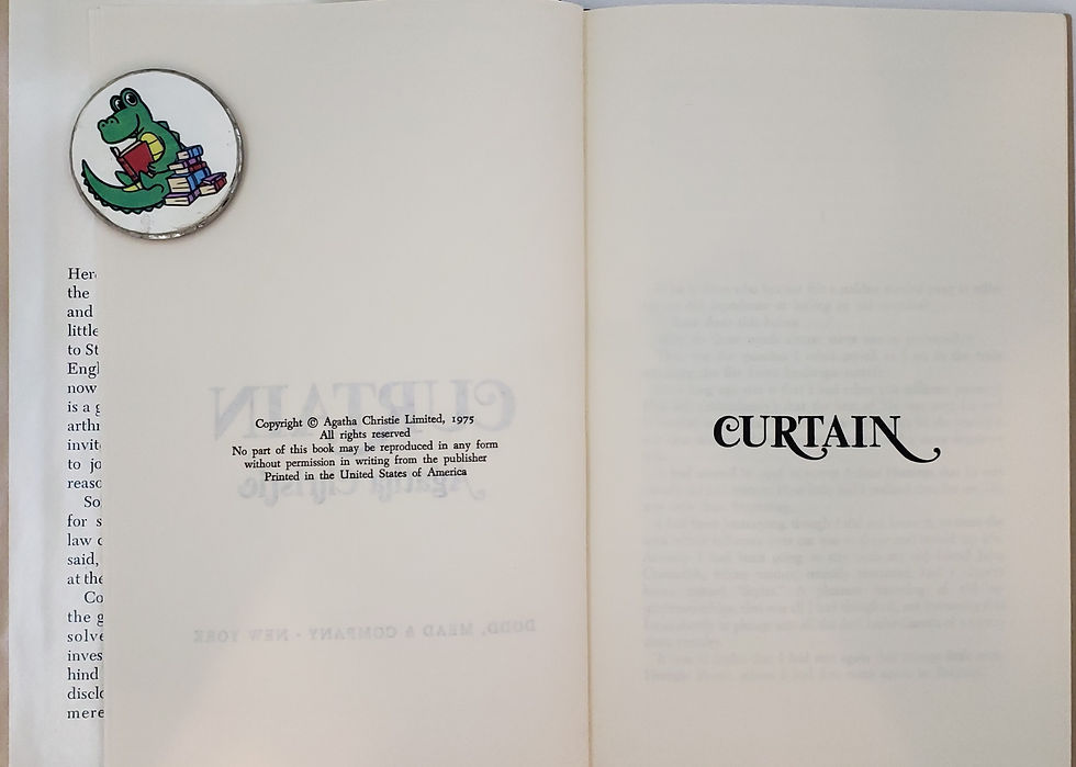 Thumbnail: CURTAIN by Agatha Christie