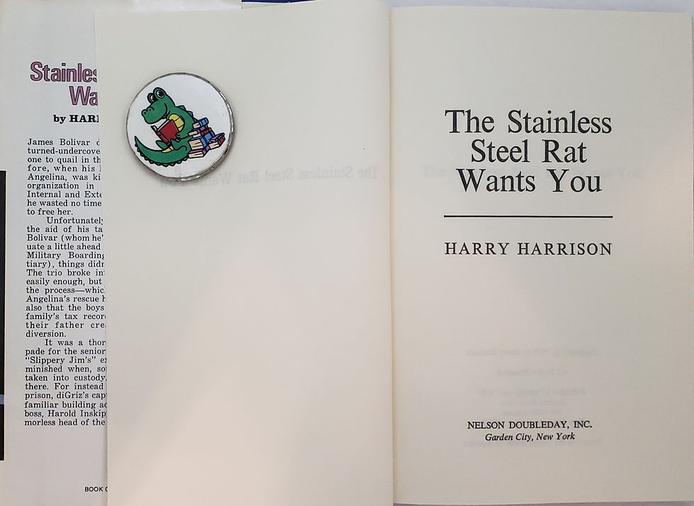 Thumbnail: The Stainless Steel Rat Wants You by Harry Harrison
