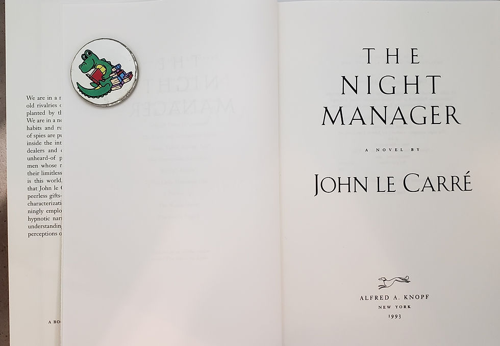 Thumbnail: THE NIGHT MANAGER, a novel by John Le Carre