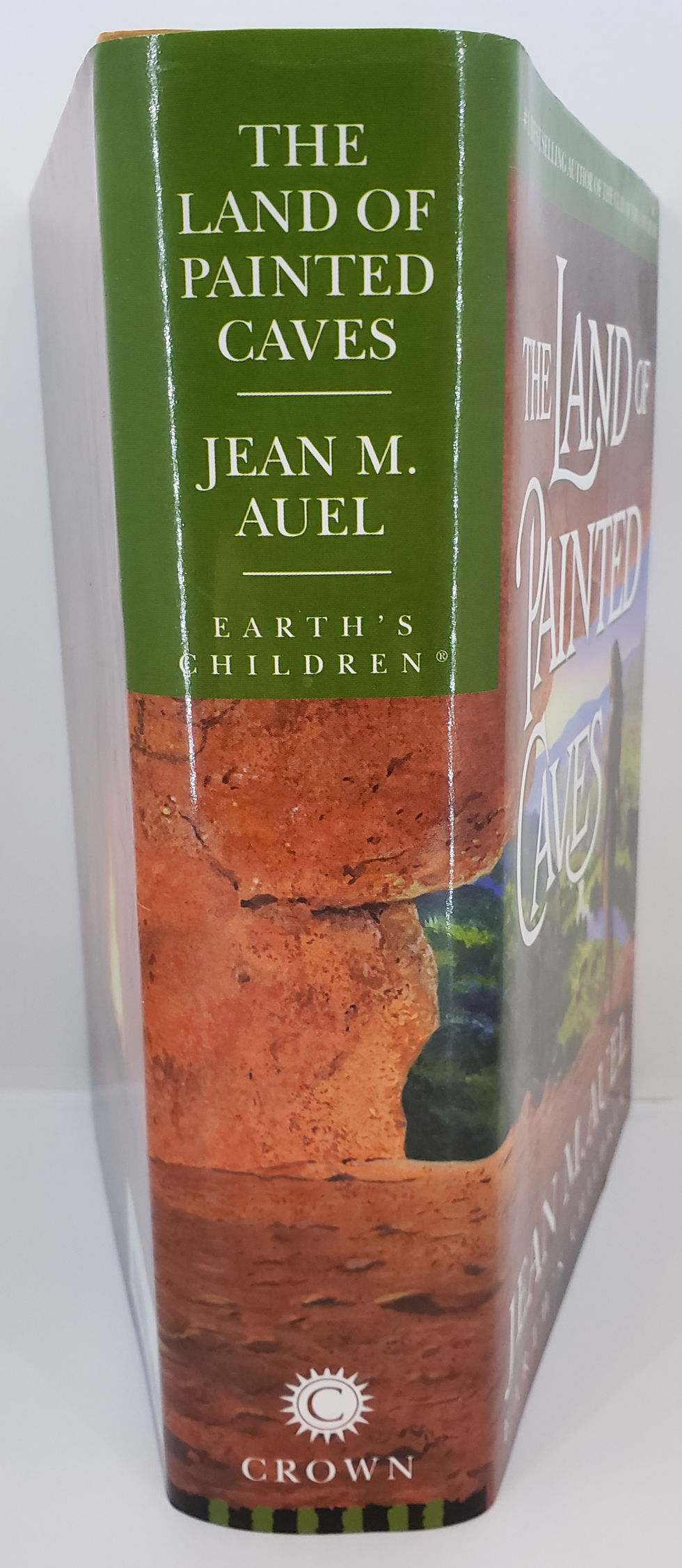 Thumbnail: THE LAND OF PAINTED CAVES, Earth's Children by Jean M. Auel
