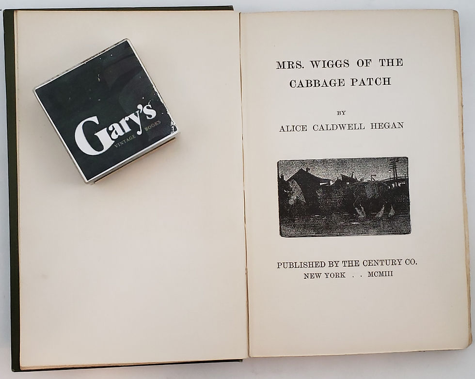 Thumbnail: MRS. WIGGS OF THE CABBAGE PATCH by Alice Caldwell Hegan