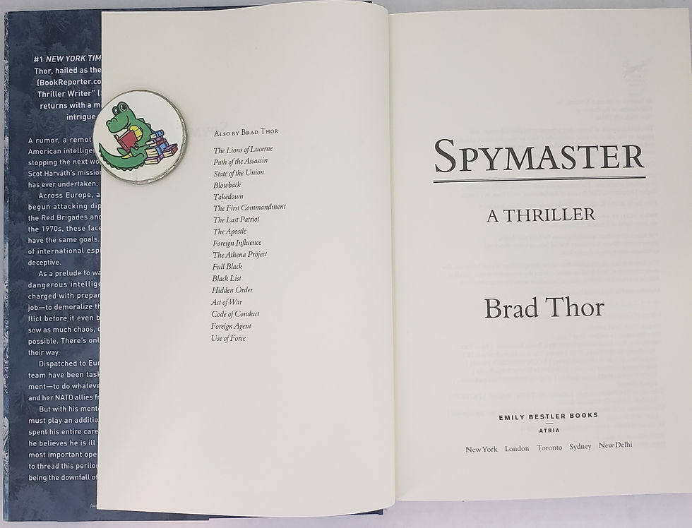Thumbnail: Spymaster, A Thriller by Brad Thor