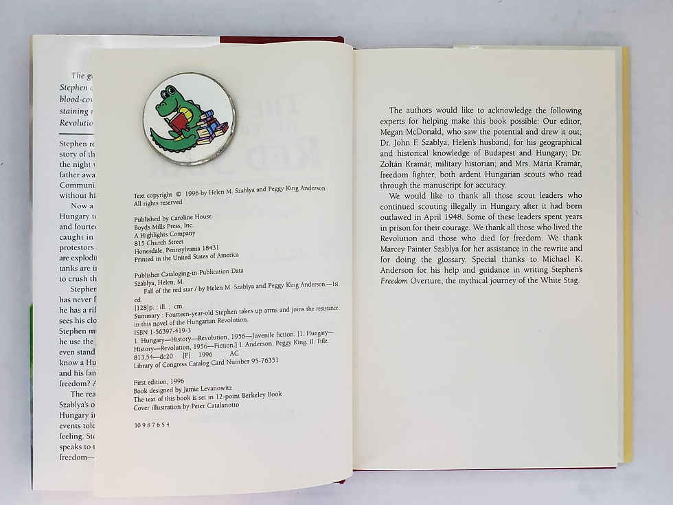 Thumbnail: THE FALL OF THE RED STAR by Helen M. Szablya