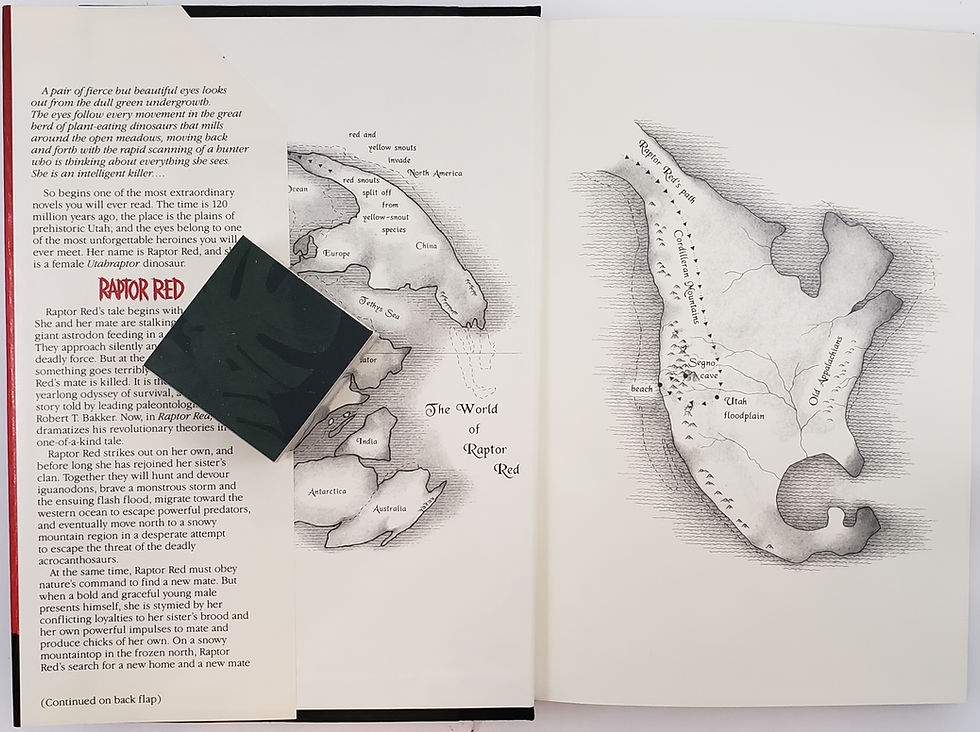 Thumbnail: RAPTOR RED, a novel by Robert T. Bakker