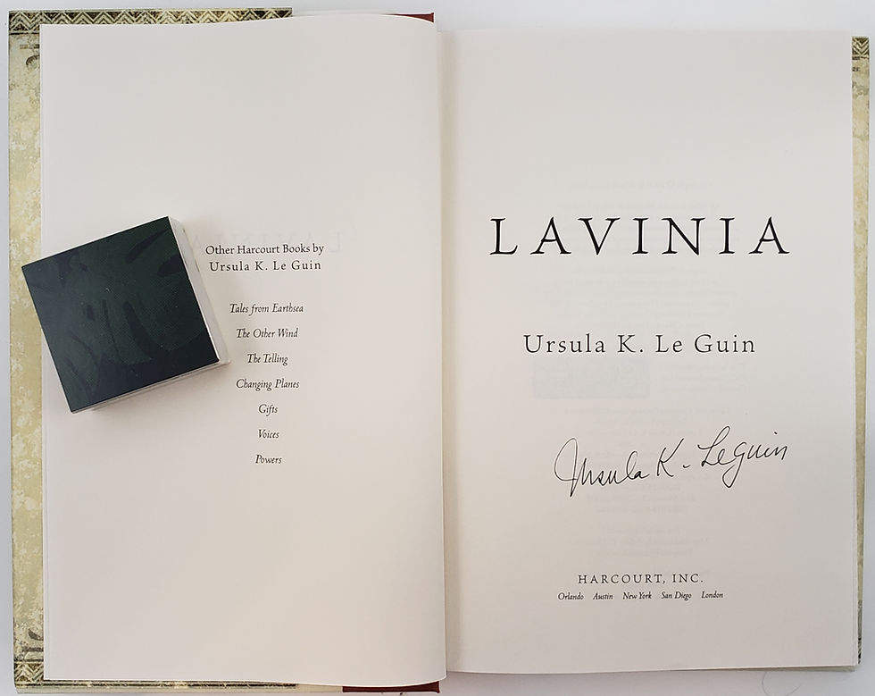 Thumbnail: LAVINIA, a novel by Ursula K. LeGuin